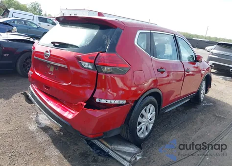 2017 Nissan Rogue S из США, поврежденный, VIN JN8AT2MT8HW391763